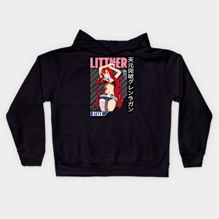 Yoko Littner Gurren Lagann Kids Hoodie